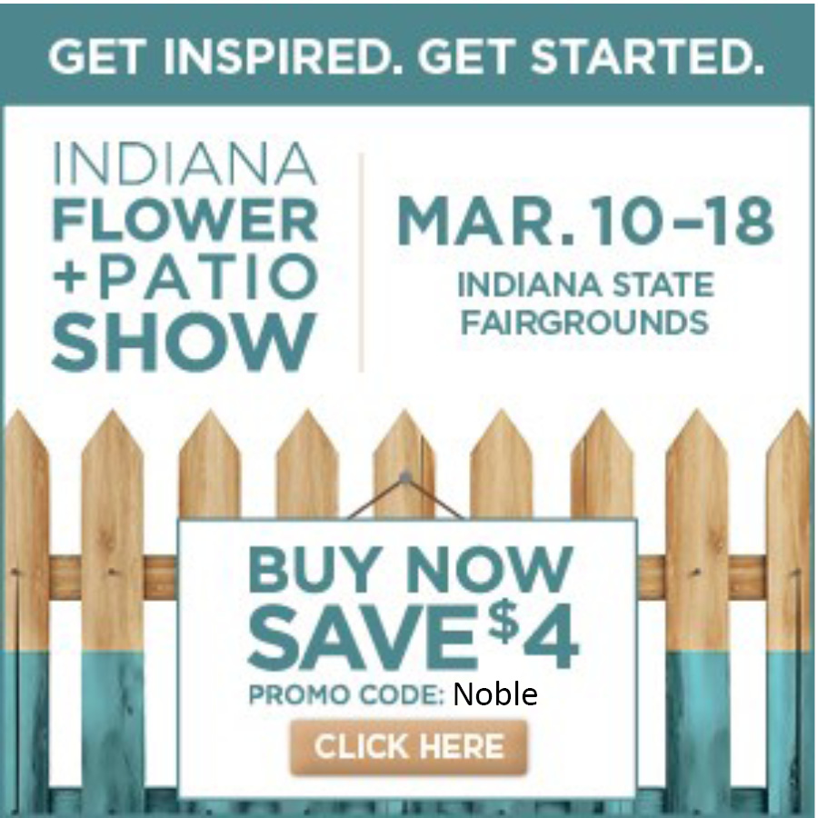 Be sure to return to the Indiana Flower and Patio Show