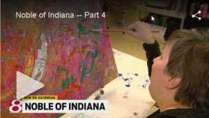 WISH-TV features Noble's Entrepreneurial Art Program