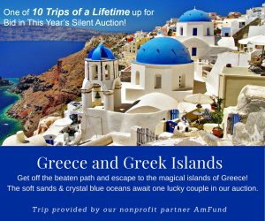 Bid on trip packages like this one to Greece