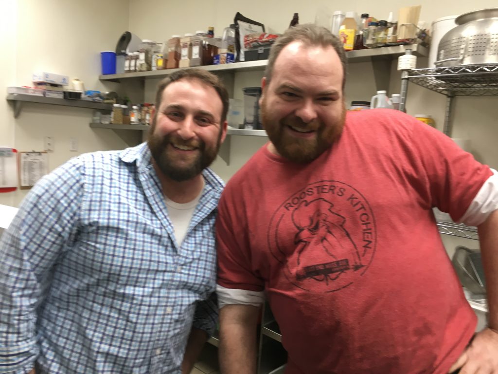 Paul loves his job at Rooster's Kitchen because he gets to work with the "coolest people ever"