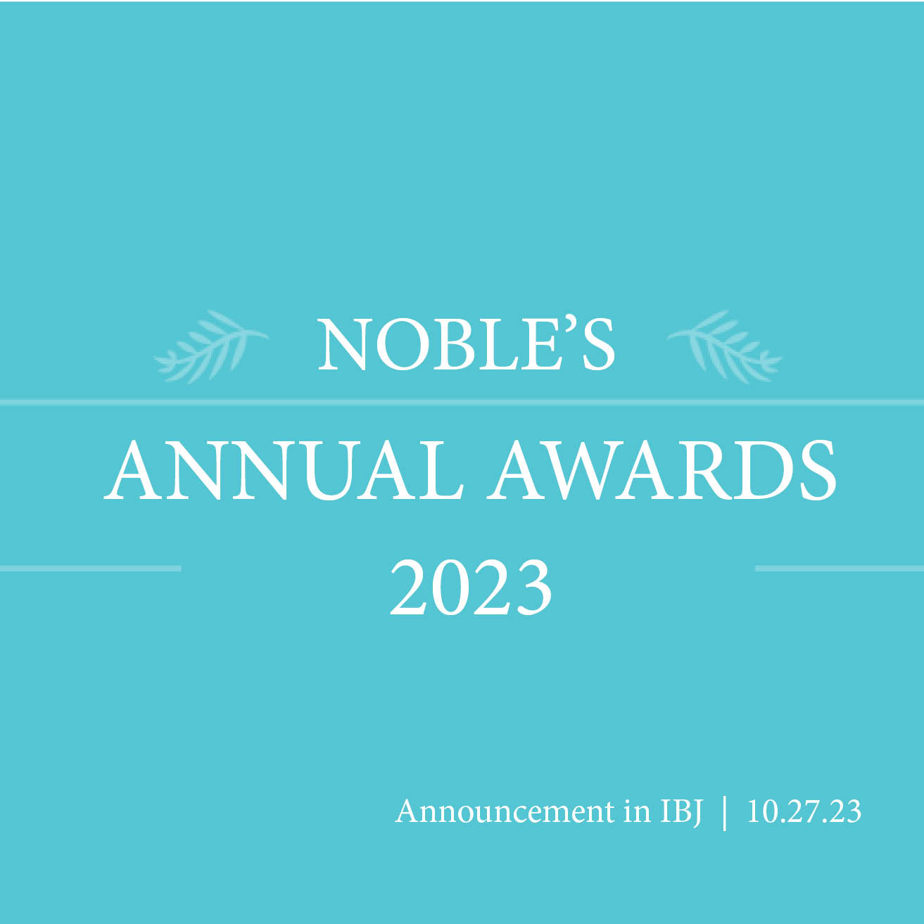Annual Awards