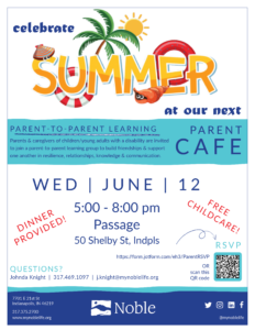 Strengthen families and build your support network with our upcoming Parent Cafe
