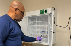 safety goggle recycling at Eli Lilly
