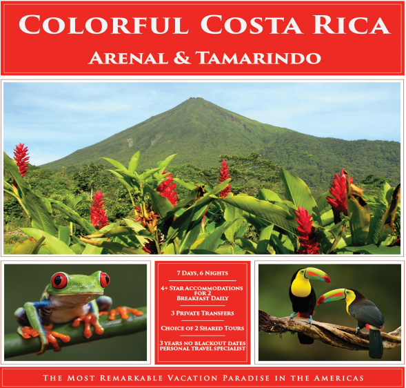 Bid on trip to Costa Rica