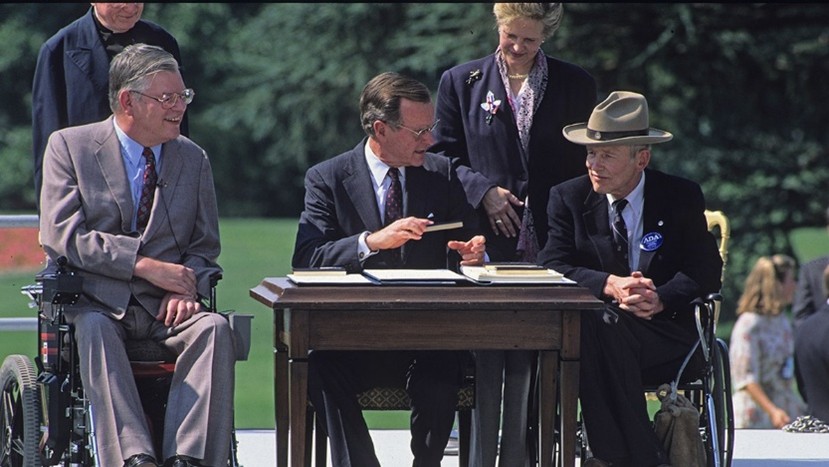 Americans with Disabilities Act in 1990