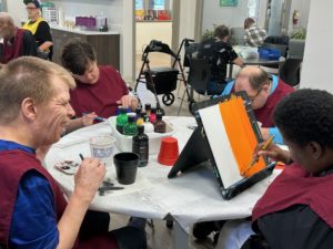 Artists with disabilities served by Noble
